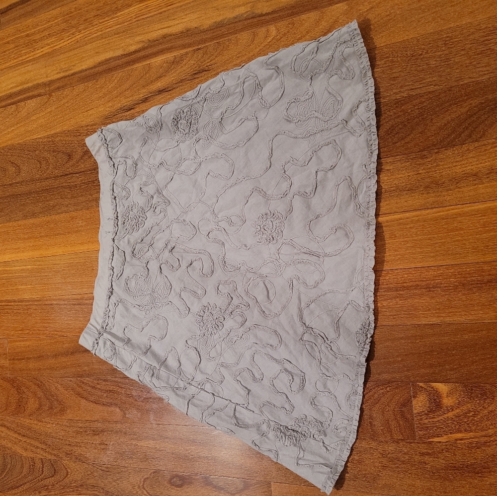 LAST CHANCE Max Studio Grey Mini Skirt